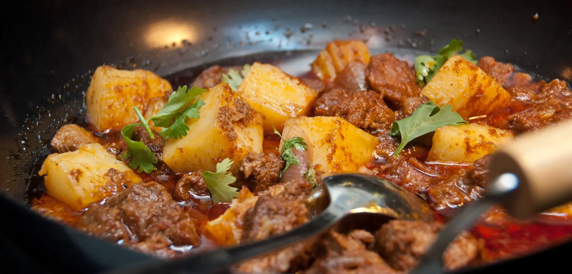 Summer lamb, herb and lemon stew