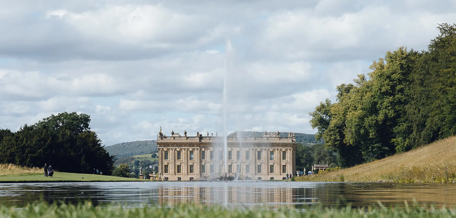 Canal Pond & the Great Fountain